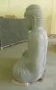  Product image 3 of the product “Seated Japanese Buddha made of Riverstone in Dhyana position - gesture of meditation, H. 123cm ”